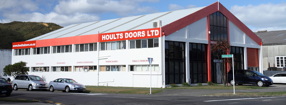 The Hoult's Doors factory in Lower Hutt, Wellington