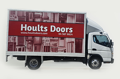 The Hoults delivery truck