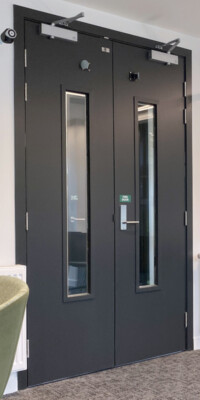 Hallmark Double Fire Door